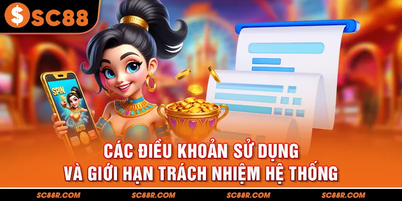 Các điều khoản sử dụng và giới hạn trách nhiệm hệ thống