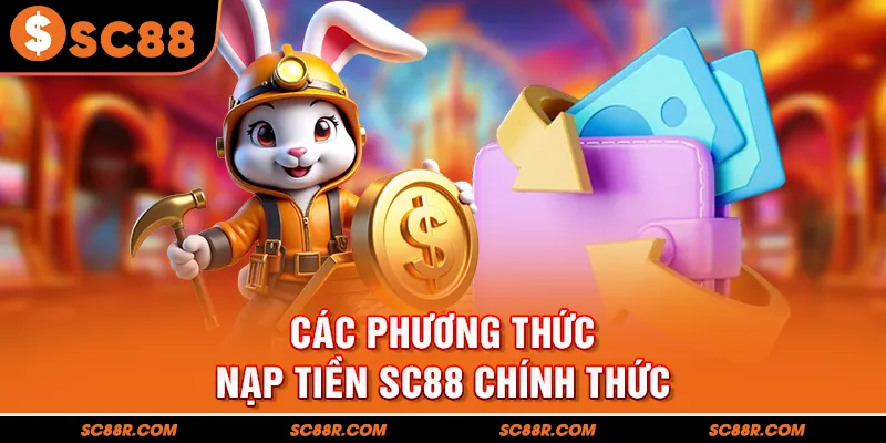 Các phương thức nạp tiền SC88 chính thức