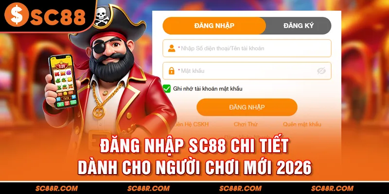 Đăng Nhập SC88 Chi Tiết Nhất Dành Cho Người Chơi Mới 2025