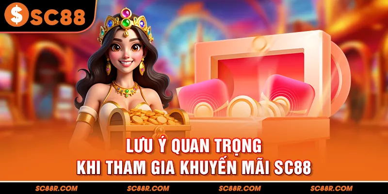Lưu ý quan trọng khi tham gia khuyến mãi SC88