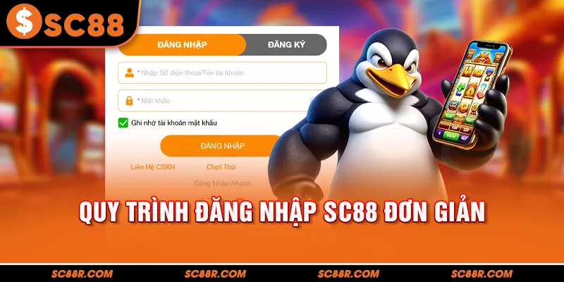 Quy trình đăng nhập SC88 đơn giản dành cho người mới